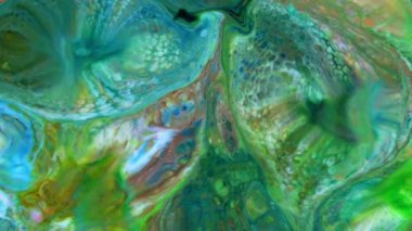 Akışkan Boyama Soyut Doku Yoğun Renkli Galaktik Canlı Renkler Doku Biçimi.