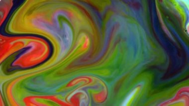 Soyut, Kusursuz, Gelişigüzel Sanatsal Mürekkebin Güzelliği