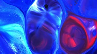 Soyut Renkli Galaktik Sacral Sıvı Dalgalar Doku Arkaplanı.