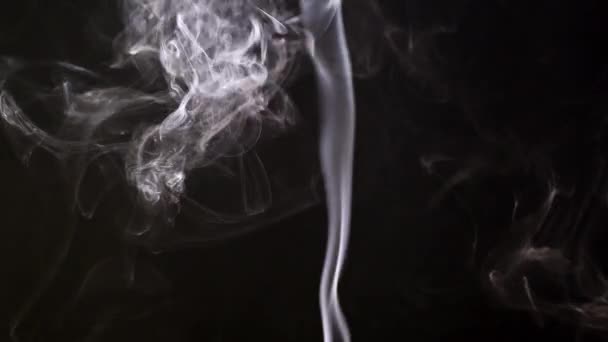 Abstrakter Rauch Hintergrund Textur Verfilmung — Stockvideo