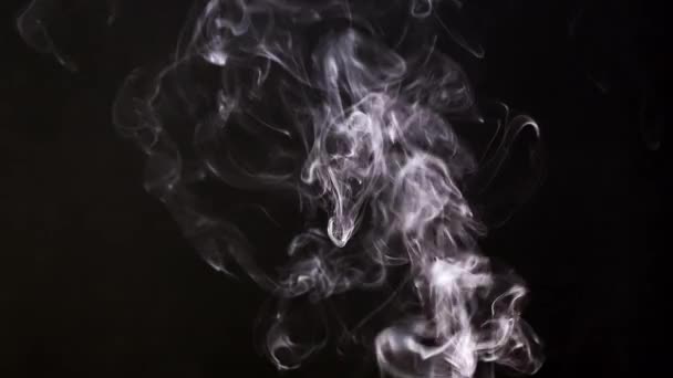 Abstraktní Záznam Textury Kouře Pozadí — Stock video