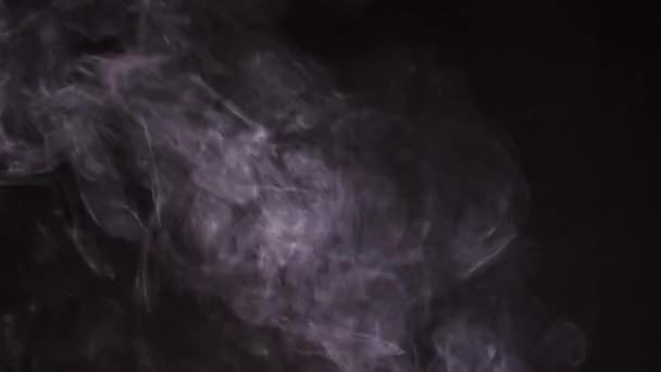 Abstraktní Záznam Textury Kouře Pozadí — Stock video