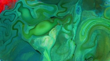 Soyut Psikedelik Kozmos Sıvı Hareketli Galaktik Doku Görüntüsü.