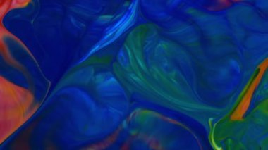 Soyut Renkli Galaktik Sacral Mürekkep Dalgaları Doku Arkaplanı.