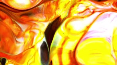 Soyut Renkli Galaktik Sacral Mürekkep Dalgaları Doku Arkaplanı.