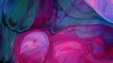 Soyut Renkli Galaktik Sacral Mürekkep Dalgaları Doku Arkaplanı.