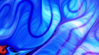 Soyut Renkli Galaktik Sacral Mürekkep Dalgaları Doku Arkaplanı.