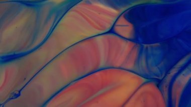 Soyut Renkli Galaktik Sacral Mürekkep Dalgaları Doku Arkaplanı.