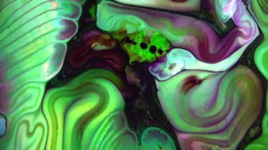 Soyut Renkli Galaktik Sacral Mürekkep Dalgaları Doku Arkaplanı.