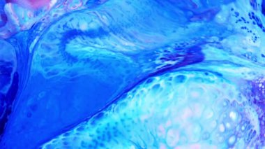 Soyut Renkli Galaktik Sacral Mürekkep Dalgaları Doku Arkaplanı.