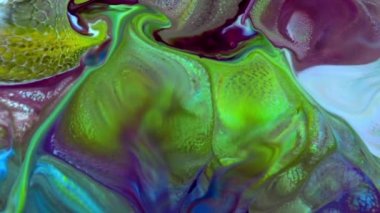 Renkli Sıvı Düz Soyut Akışkan Arkaplan DokusuName