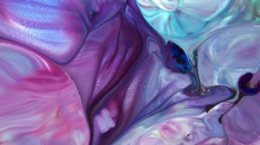 Renkli Sıvı Düz Soyut Akışkan Arkaplan DokusuName