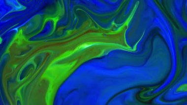 Soyut Renkli Galaktik Sacral Mürekkep Dalgaları Doku Arkaplanı.