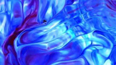 Soyut Su Boyası Difüzyon Sanatı