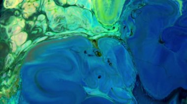 Soyut Su Boyası Difüzyon Sanatı