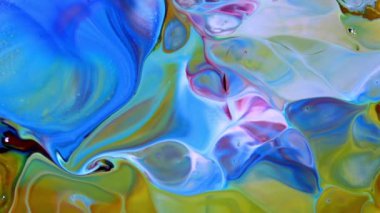 Soyut Sonsuz Arkaplan Doku Rengi Tepkimesi ve Patlamaları.