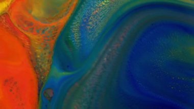 Soyut Sonsuz Arkaplan Doku Rengi Tepkimesi ve Patlamaları.