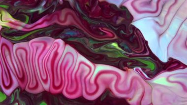 Soyut Renkli Galaktik Sacral Mürekkep Dalgaları Doku Arkaplanı.