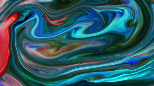 非常に素晴らしい抽象銀河の幻想がコスモスの色を作成背景テクスチャ映像を広げる — ストック動画
