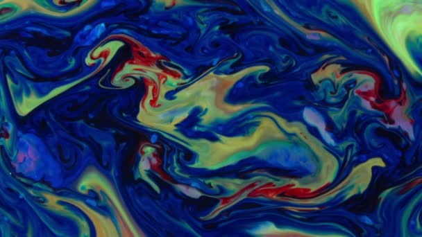 Abstrakter Grunge Color Paint Spread Blast Explode Hintergrund — Stockvideo
