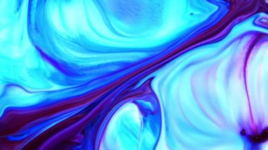 Soyut Renkli Galaktik Sacral Mürekkep Dalgaları Doku Arkaplanı.