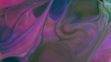 Akışkan Boyama Soyut Doku Yoğun Renkli Galaktik Canlı Renkler Doku Biçimi.