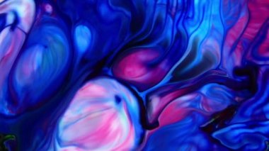 Akışkan Boyama Soyut Doku Yoğun Renkli Galaktik Canlı Renkler Doku Biçimi.