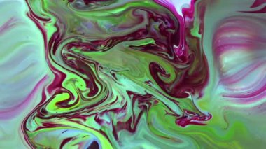 Soyut Renkli Galaktik Sacral Mürekkep Dalgaları Doku Arkaplanı.