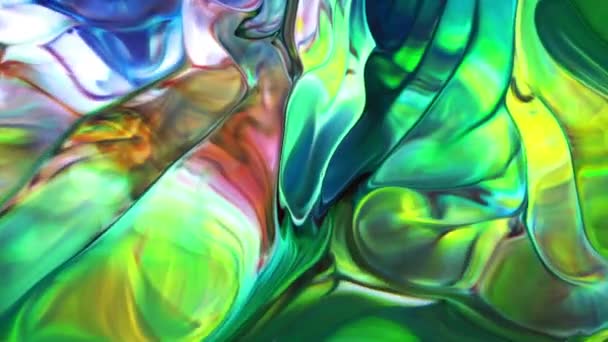 Vórtice Orgánico Abstracto Interminable Hipnotizante Surrealista Superficies Detalladas Difusión Textura — Vídeos de Stock