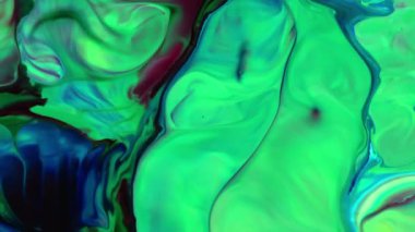 Akışkan Boyama Soyut Doku Yoğun Renkli Galaktik Canlı Renkler Doku Biçimi.