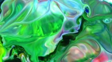 Akışkan Boyama Soyut Doku Yoğun Renkli Galaktik Canlı Renkler Doku Biçimi.