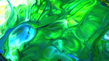 Abstract Dance and Spread of Colorful Ink Paints Background.