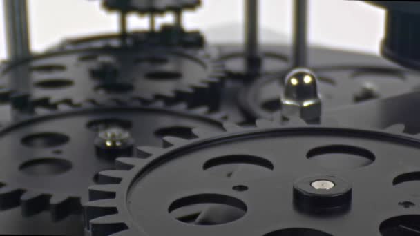 Armonía Del Impulsor Trabajo Cogs Gears — Vídeos de Stock