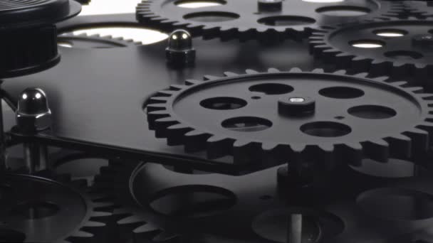 Harmony Working Impeller Cogs Gears — Stok Video