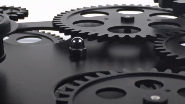 Harmony Working Impeller Cogs Gears — Stok Video