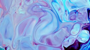 Ayrıntılı Yüzey Renkli Boya Dokusunda Soyut Organik Girdap Sonsuz Gerçeküstü Hipnotize.