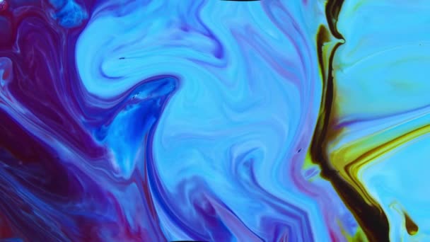 Abstrakt Ekologisk Virvel Oändlig Surrealistisk Hypnotisering Detaljerad Yta Färgglada Färg — Stockvideo