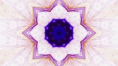 Kaleyidoscope Renkli Organik Boya Mürekkep Mandala Sanat Tasarımı Soyut Arkaplan Görüntüsü.