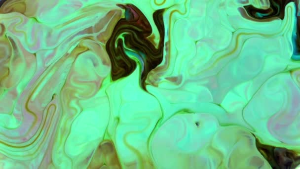 Beauty Abstract Seamless Tileable Random Art Paint Spread Footage — Stok Video