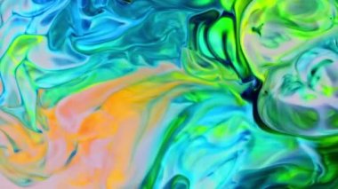 Renkli Sıvı Düz Soyut Akışkan Arkaplan DokusuName.