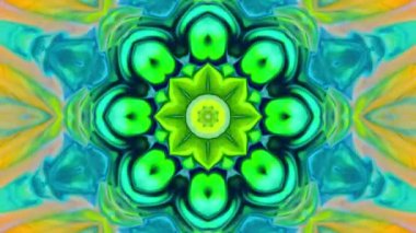 Soyut Renksiz Desen Kaleydoskop Doku Görüntüsü.