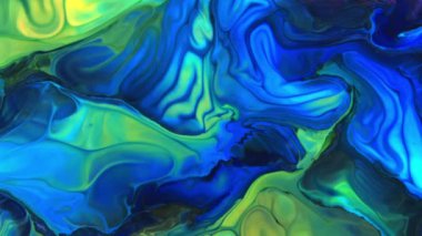 Akışkan Boyama Soyut Doku Yoğun Renkli Galaktik Canlı Renkler Doku Biçimi.