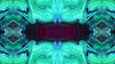 Soyut Kaleydoskop Döngüsel Mandala Sanat Tasarımı Soyut Doku Görüntüsü.