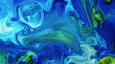 Renkli Boya Akışı Arkaplan Doku Görüntüsü Yayılıyor.