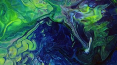 . Çok Güzel Mürekkep Soyut Sanatsal Desen Renkli Boya Sıvı Kavramı Doku Video.