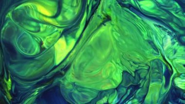 . Çok Güzel Mürekkep Soyut Sanatsal Desen Renkli Boya Sıvı Kavramı Doku Video.