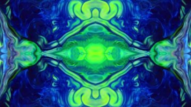 Soyut Kaleydoskop Döngüsel Mandala Sanat Tasarımı Soyut Doku Görüntüsü.