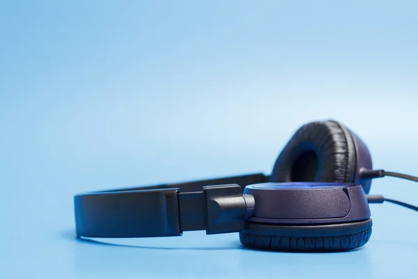 Μεγέθυνση της ποιότητας πλαστικό ακουστικά — Φωτογραφία Αρχείου