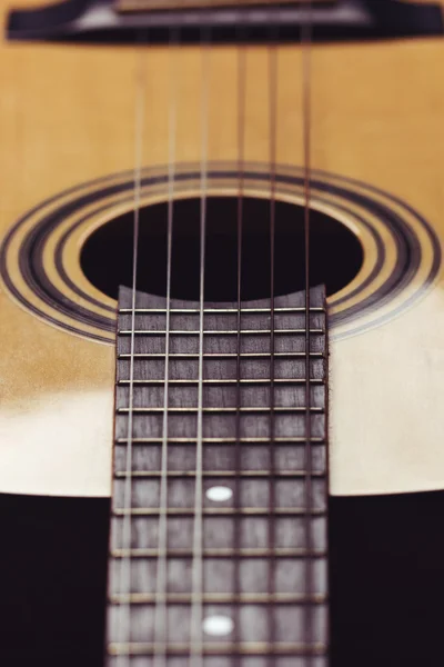 Close-up of classical guitar — Stock Photo, Image