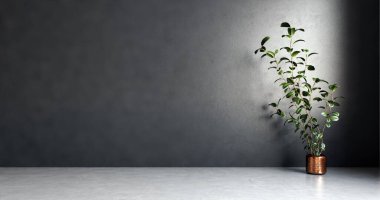 3D tasviri, büyük lüks, modern, parlak iç mekânlar sunuyor. Oturma odasındaki model bilgisayarlar dijital olarak oluşturuluyor.